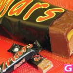 Gâteau facon Mars géant