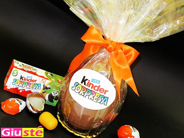 Recette Maxi Kinder Surprise fait maison - Spécial Oeuf de Pâques - 750g 